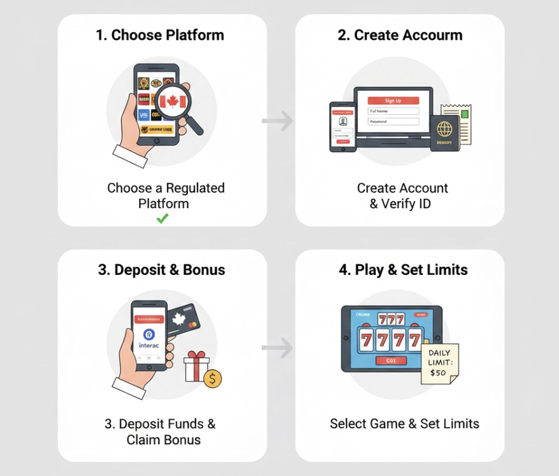 Getting started at the best online casino Canada